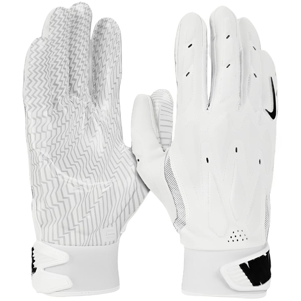 Playmaker Base: American Football Handschuhe Nike D-Tack 7.0 Weiß Produktbild